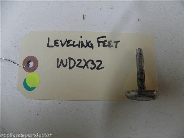 GE DISHWASHER WD2X32 LEVEL SCREW USED PART ASSEMBLY GE DISHWASHER WD2X32 LEVEL SCREW USED PART ASSEMBLY
